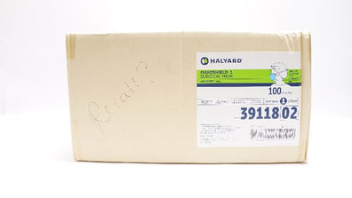 Halyard 39118 Fluidshield 1 Surgical Mask, Blue (x) - Case of 100